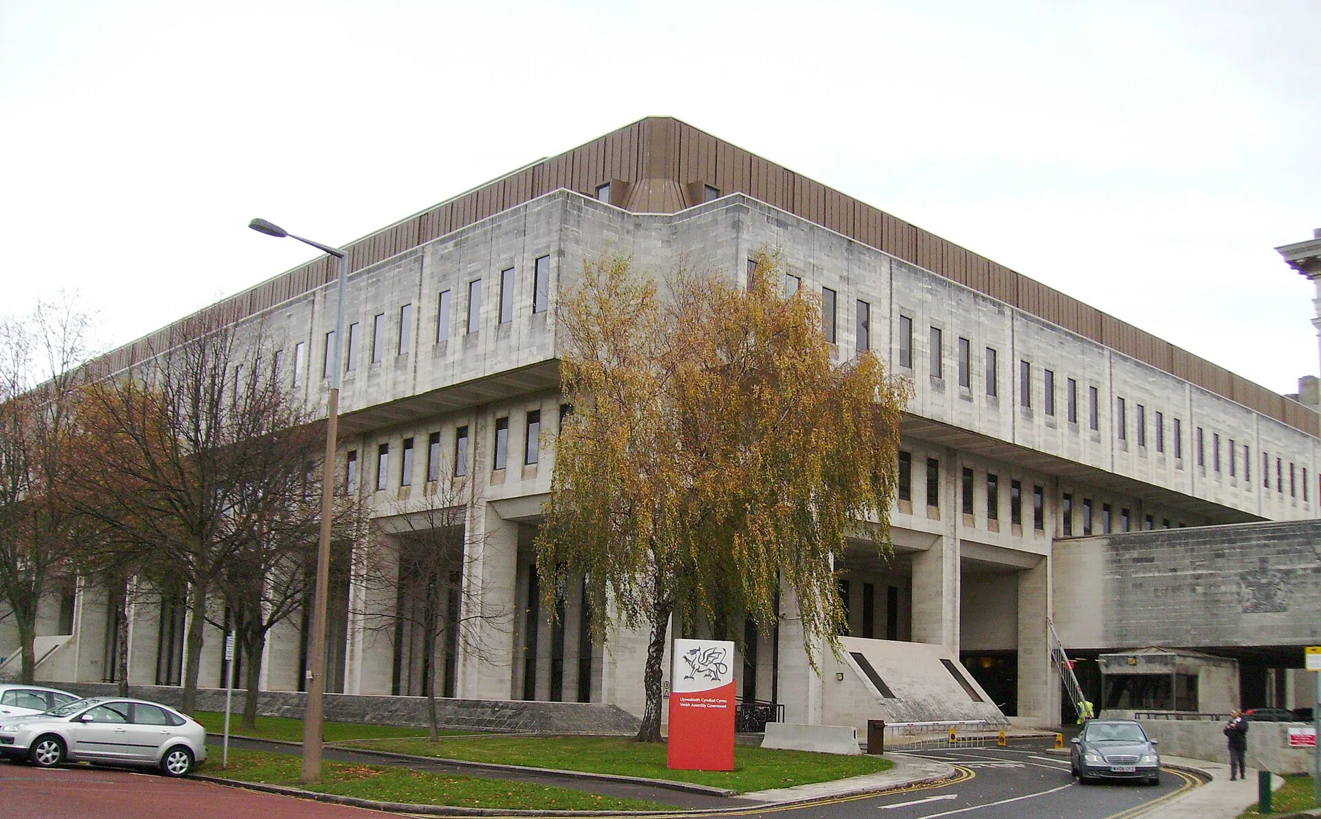 Crown Building (CP2), Cathays Park, Cardiff, Wales